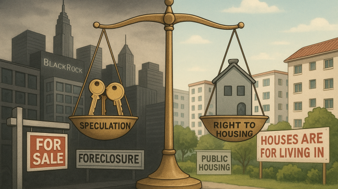 What type of housing market do we want?